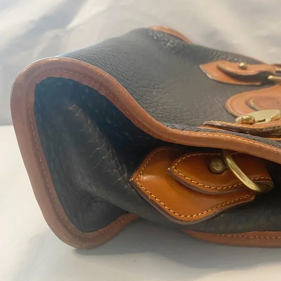 Vintage Dooney & Bourke All Weather Leather Top Zip Bag - Picture 7 of 16